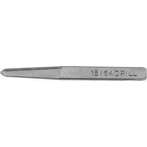 Undercut Flute Screw Extractor - Chromium Steel, 7/16", 15/64", 1/2", HRC 50-52, ANSI