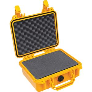 1200 Protector Case with Foam - 10-3/5", 9-3/5", Polyproylene, Yellow, 9.25" x 7.12" x 4.12", 1.18", 2.93", 0.16 ft³