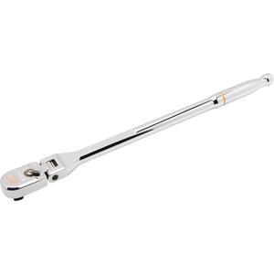 120XP™ Full Polish Chrome Flex Head Teardrop Ratchet - 13-1/2", 3/8", Ergonomic