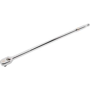 120XP™ Full Polish Chrome Extra Long Handle Teardrop Ratchet - 18", 3/8", Ergonomic