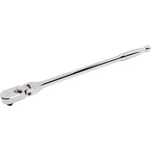 120XP™ Full Polish Chrome Flex Head Teardrop Ratchet - 19", 1/2", Ergonomic