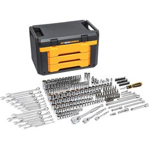 6-Point Mechanics Tool Set in 3 Drawer Storage Box - 243