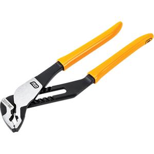 PITBULL K9™ V-Jaw Dipped Handle Tongue & Groove Pliers - 8", 8, Molten Orange, Professional Dipped, Full Lifetime