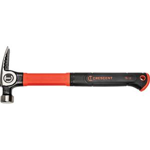 General Purpose Hammer - 16 oz., Plain, Cushion/Fibreglass, 14", Ripping Claw, Full Lifetime, 2"