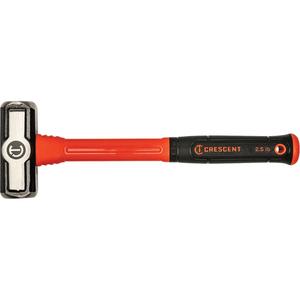 Fiberglass Engineer Hammer - 2.5 lbs, 4 lbs, 13-1/2", Engineer's, Lacquer, 11", Fiberglass with Grip