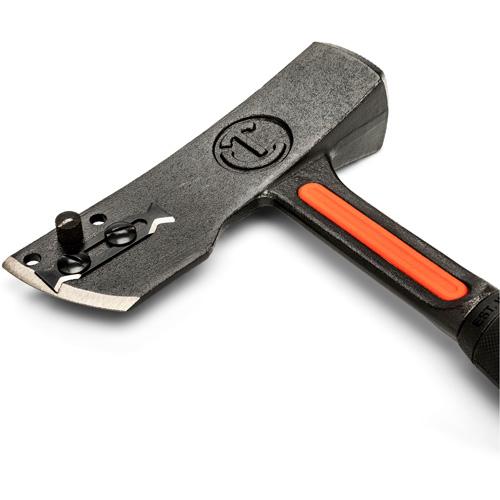 Shingler Hammer - Lacquer, 11", Alloy Steel with Grip, 28 oz. - Image 4