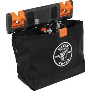Bucket Work CentreS-Hook Hardware Pouch Module - Black/Orange, Nylon, 1, 25 lbs., 12.79", 11.8"