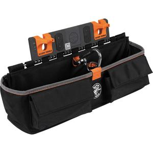 Bucket Work CentreS-Hook Large Pouch Module - Black/Orange, Nylon, 3, 40 lbs., 2.25", 9.8"