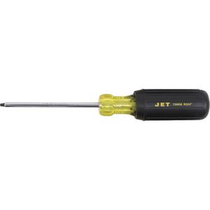 JKSR-2 Square Screwdriver - #2, Round, Cushion Grip, 4"