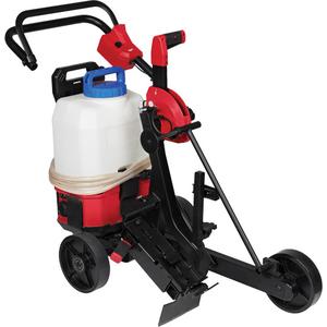 Cut-Off Saw Cart Kit - Cut-Off Saw Cart Kit (3105); (1) M18™ SWITCH TANK™ 4-Gallon Backpack Water Supply Kit (2820-21WS); (1) SWITCH TANK™ 4-Gallon Water Supply Tank Assembly (49-16-28WS); (1) M18™ REDLITHIUM™ XC Extended Capacity Battery (48-11-1828); (1) M18™ & M12™ Multi-Voltage Charger (48-59-1812); (1) 10' Hose with Quick-Connect; (1) Water Spray Nozzle with Quick-Connect