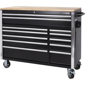 HDRC5212 HD Series Roller Cabinet - 12, Black, 21", 51-1/4", 40-3/10", 12.6", 31.7", 47", 1.8", 2.9", 3.9", 4.2", 7.3", Wood, 600 lbs.