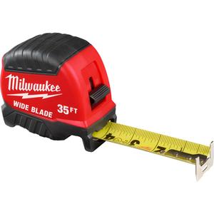 Wide Blade Tape Measure - 35', 1-3/8"