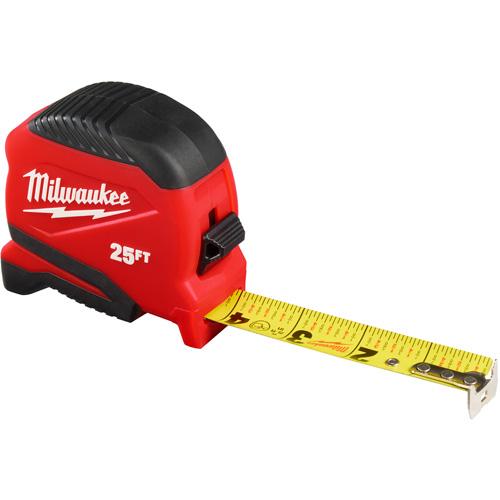 Compact Tape Measure - 25', 1"