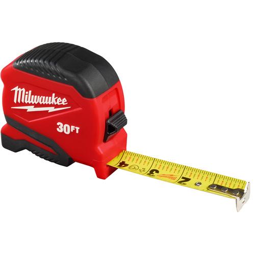 Compact Tape Measure - 30', 1"