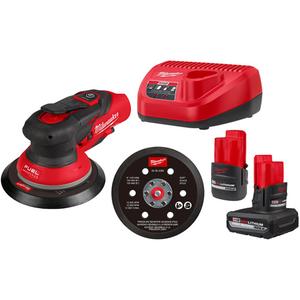 M12™ FUEL™ 6" Random Orbital Sander Kit - 6", 12 V, 3/32"
