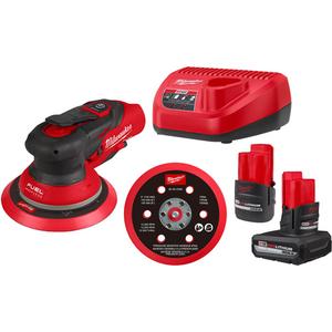 M12™ FUEL™ 6" Random Orbital Sander Kit - 6", 12 V, 3/16"