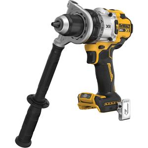XR® Brushless Cordless 3-Speed Hammer Drill (Tool Only) - 20 V, 1/2", Lithium-Ion, (1) DCD1007 20V MAX* XR® Brushless Cordless 1/2 in. 3-Speed Hammer Drill, (1) Belt Hook, (1) Side Handle, 11, 0-8,500 / 0-22