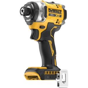 XR® Brushless Cordless 3-Speed High Torque Impact Driver (Tool Only) - 20 V, 1/4", Lithium-Ion, 0-3800, 2500 in-lbs, (1) DCF860 20V MAX* XR® 3-Speed High Torque 1/4" Impact Driver, (1) Belt Hook, Cabinets