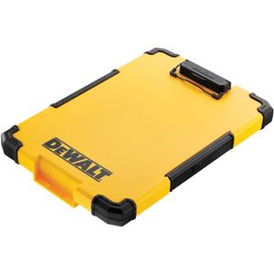 TSTAK® Mobile Storage Clipboard - Lifetime Limited Warranty, (1) AA 1.5 Amp Battery, Yellow, Black, 11.31"