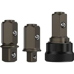 Replacement 1/4" & 3/8" Anvil Set for DCF500 Sealed Head Ratchet - (1) 1/4" Square Drive Anvil, (1) 3/8" Square Drive Anvil, (1) 1/4" Quick Change Hex Anvil