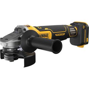 MAX* XR® Brushless Cordless Variable Speed Paddle Switch Grinder (Tool Only) - 20 V, 4-1/2" - 5", Lithium-Ion, 9000, (1) DCG410VSB XR® Variable Speed Angle Grinder, (1) 5 in. (125 mm) Type 27 Guard, (1) Side Handle