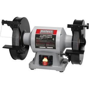 Bench Grinder - 10", 1-1/2 HP, 1750 RPM, 1", 13 A, 120V, 1 phase, 60 Hz