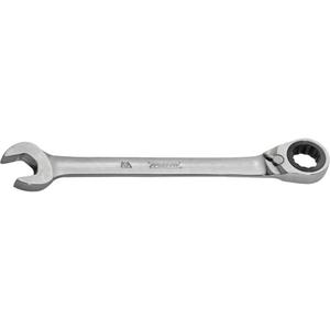 Combination Reversible Ratcheting Wrench - 12, Polished, Plain