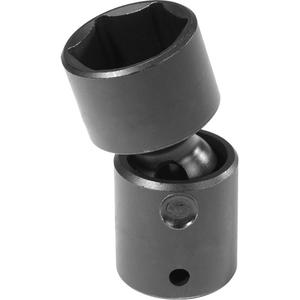 Universal Socket - 1/2", 1-1/8", 6, Impact, Standard