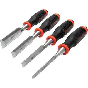 Wood Chisel Set - 4, Carbon Steel, Full Lifetime