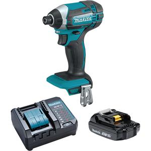 LXT 1/4" Impact Driver - 18 V, 1/4", Lithium-Ion, 0 - 2900, 1460 in-lbs., 0 - 3500, 96 dBA