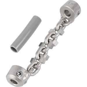 1-1/4" - 1-1/2" Carbide Chain Knocker for 1/4" Chain Snake Cable - 1-1/4" - 1-1/2", 3.5", 0.8", 0.8"
