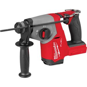 FUEL™ SDS Plus Rotary Hammer - 18 V, 5/8", Lithium-Ion, 1400, (1) M18 FUEL™ 5/8" SDS Plus Rotary Hammer(2908-20); (1)Side Handle; (1)Depth Rod, Drop Motor, Glass Filled Nylon, 10.4"