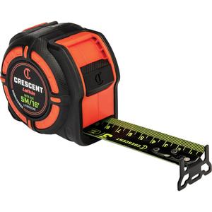 WORKHORSE NITE EYE Tape Measure - 16'/5 m, 1-1/4", Metric/SAE, Full Liftetime