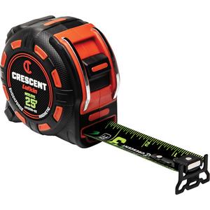 Shockforce™ NITE EYE Magnetic Tape Measure - 25', 1-1/4", SAE, Full Liftetime