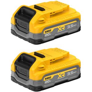 XR POWERSTACK™ Battery - 2-Pack - 20 V, 3.5 Ah, Lithium-Ion, (2) DCBP320 XR POWERSTACK™ 3.5Ah Batteries, 3 Year Limited