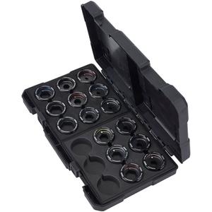 #8 - 600 MCM Copper Die Kit - (1) #8 Copper U-Die Set (DCE31008CU); (1) #6 Copper U-Die Set (DCE31006CU); (1) #4 Copper U-Die Set (DCE31004CU); (1) #2 Copper U-Die Set (DCE31002CU); (1) #1 Copper