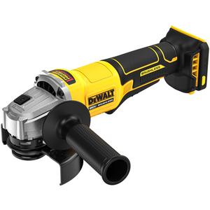 Brushless Cordless Paddle-Switch Grinder (Tool Only) - 20 V, 4-1/2", Lithium-Ion, 0-9000, (1) DCG408 4-1/2" Grinder; (1) Side Handle; (1) Clip-On Guard; (1) Inner & Outer Flange; (1) Hex Wrench, 3 Year Limited