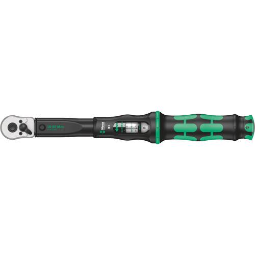 Click-Torque B Torque Wrench with Reversible Ratchet - Click, 3/8" Square, 10 - 50 Nm