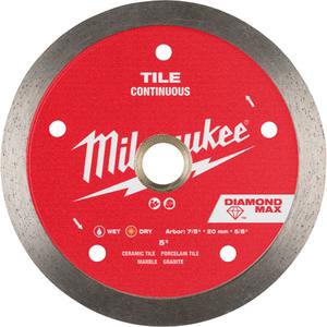 DIAMOND MAX™ Continuous Tile Diamond Blade - 5", 5/8"