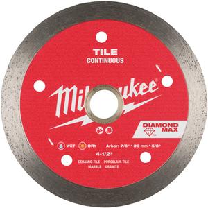 DIAMOND MAX™ Continuous Tile Diamond Blade - 4-1/2", 5/8"