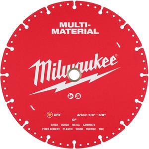 Multi-Material Diamond Blade - 9", 7/8"