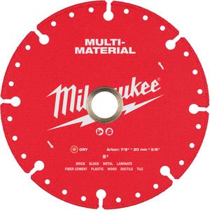 Multi-Material Diamond Blade - 5", 7/8"