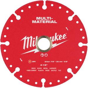 Multi-Material Diamond Blade - 4-1/2", 7/8"
