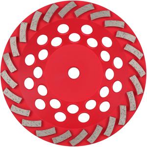 DIAMOND MAX™ Turbo 24-Segment Diamond Cup Wheel - 7"