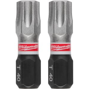 SHOCKWAVE™ Impact Duty Insert Bits - Torx, T-40, 1"