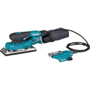 40Vmax XGT Brushless 1/3 Sheet Orbital Sander with AWS (Tool Only) - 40 V, Lithium-Ion, 3-5/8" x 7-1/4", 6000 - 12000 OPM, Net Sanding Sheet; Pad Saver Sheet; Pad 1915E5-7; Dust Bag 122G32-0; Arm Band 194679-8; Tool Hanger 327D66-2; Front Cuff 22 413Y47-9; Punch Plate 451271-6; Battery Adapter 1914N4-6