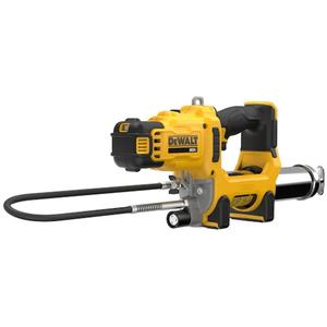 MAX* Cordless Variable 2-Speed Grease Gun (Tool Only) - 20 V, Lithium-Ion, 10000, 9 oz/min, (1) DCGG581 20V MAX* Cordless 10,000 PSI Variable 2-Speed Grease Gun; (1) Shoulder Strap, 3 Year Limited Warranty