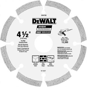 HP Segmented Diamond Blade - 4-1/2"