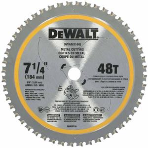 Circular Saw Blade - 7-1/4", 5/8", 48, Metal