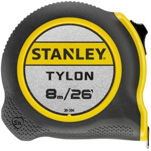 Tylon™ Tape Measure - 26'/8 m, Imperial & Metric, Limited Lifetime